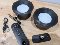 LED šviestuvai pakraunami