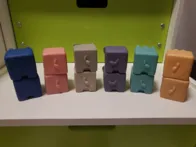 Woopie sensoriniai blokeliai
