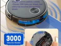Proscenic V10 robotas siurblys-Alexa balsu valdyms