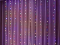 Led lempučių užuolaida