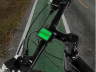 2vnt.Vandeniui atsparus LCD dviračio kompiuteris, 