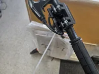 Paspirtukas su diskiniais stabžiais