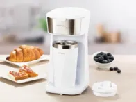 Kavinukas Delimano Joy Pro 110073510, 0.4 l, balta