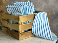 Mikropluošto šluostės „Activa Stripe“ 10vnt