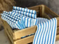 Mikropluošto šluostės „Activa Stripe“ 10vnt
