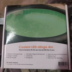 Led juosta 4 metrai, skirta į baseiną po vandeniu