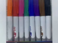 Wet erase transparency markeriai