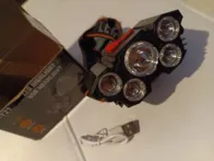 Prožektorius ant galvos 5 LED