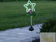 Saulės lempos 2 vnt Aukštis 77 cm
