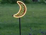 Saulės lempos 2 vnt Aukštis 77 cm