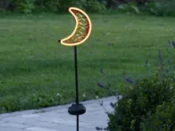 Saulės lempos 2 vnt Aukštis 77 cm