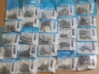 Varžtukai 25 pokelių