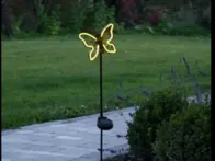 Saulės lempos 2 vnt Aukštis 77 cm
