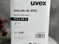 UVEX kaukės – respiratoriai su vožtuvu