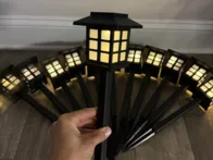 12vnt saulės lempų „Pagoda“