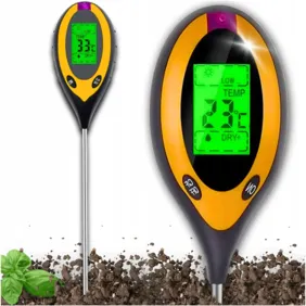 2vnt.Dirvožemio drėgmės matuoklis 4 viename