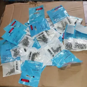 Varžtukai 25 pokelių