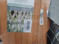 Medinė ištraukiama sodo tvorelė