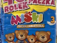 40 rulonų, 3 sluoksnių tualetinis popierius