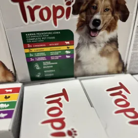 Tropi konservai šunims, 12 pakelių