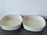 Plastikinės serviravimo lėkštės 2vnt
