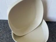 Plastikinės serviravimo lėkštės 2vnt