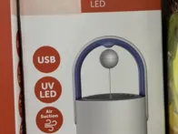 led usb uodų ir kitų vabzdžių gaudyklė