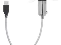 USB ventiliatorius su LED projekcija 16 VIENETŲ