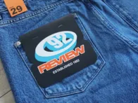 Naujos Baggy Review vyriškos kelnės w29 dydis