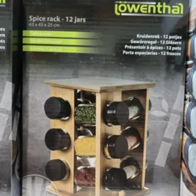 Prieskonių stovas su 12 indelių