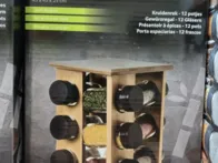 Prieskonių stovas su 12 indelių
