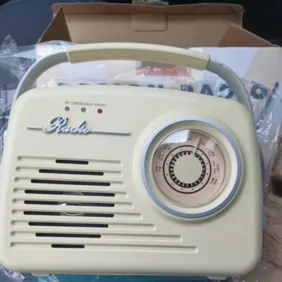 Retro stiliaus radijas