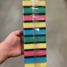 Valymo kempinėlės, 10 vienetų