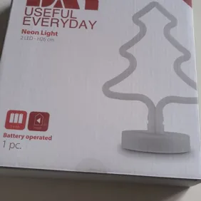 6 vnt LED dekoracijos